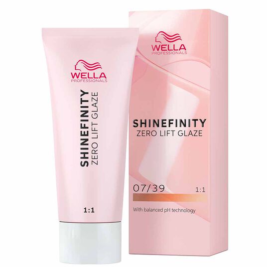 Wella Professionals Shinefinity Zero Lift Glaze - 07/39 Chroma Gold 60ml