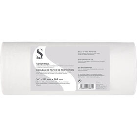 S-PRO 2-Ply Couch Roll 40m, 10 inch 100 Perforated Sheets