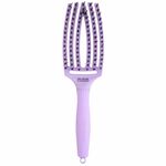 Olivia Garden Care Ionic Fingerbrush Hair Brush - Lavender