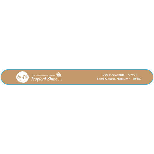 Tropical Shine Eco-File 150/180 Semi-Coarse/Medium