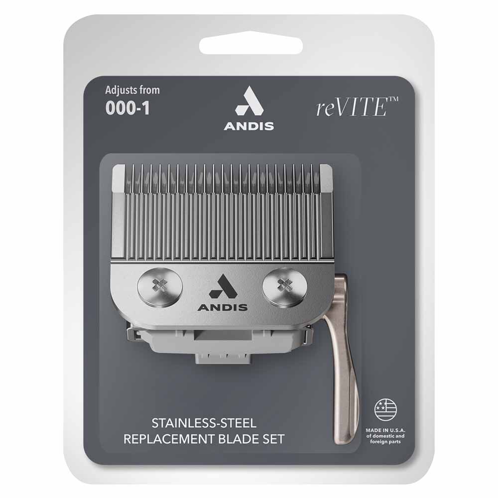Andis Revite Stainless Steel Replacement Taper Blade