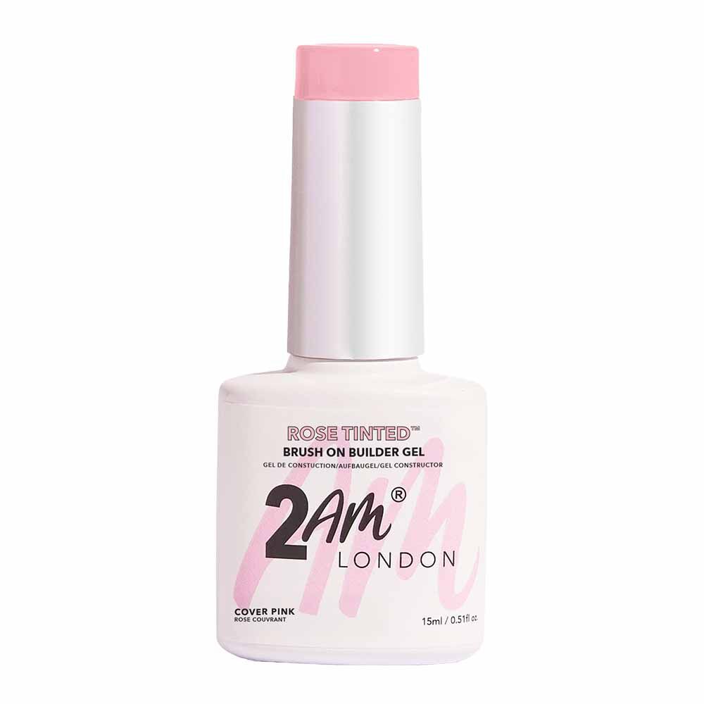 2AM London Brush on Builder Gel - Rose Tinted 15ml