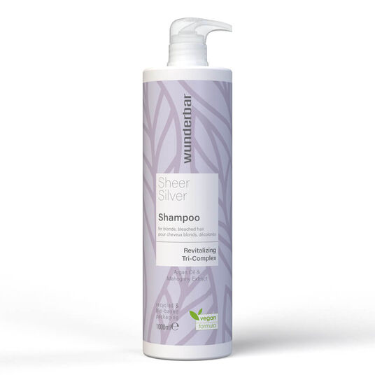 Wunderbar Vegan Sheer Silver Colour Protect Shampoo 1000ml