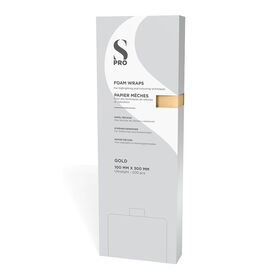 S-PRO Gold Foam Wraps, 100mm x 300mm, Pack of 200