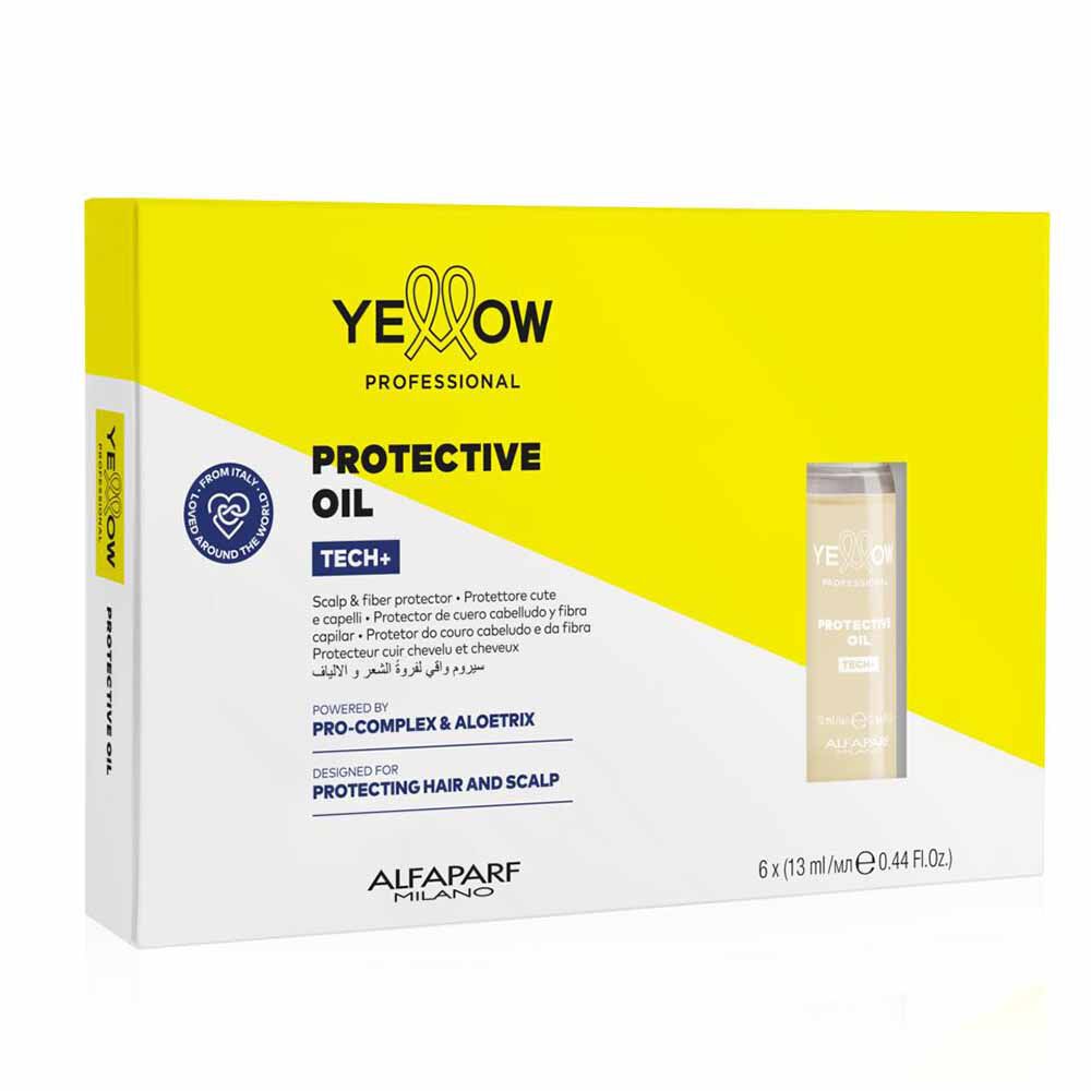Yellow Professional Tech+ Protective Oil Vials (6x13ml)
