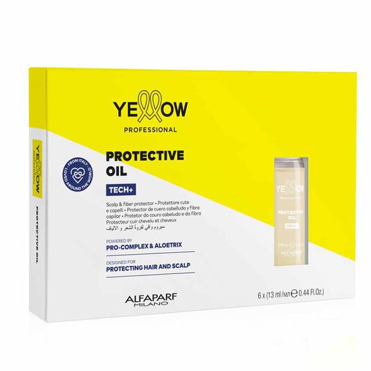 Yellow Professional Tech+ Protective Oil Vials (6x13ml)