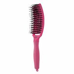 Olivia Garden Care Ionic Fingerbrush Hair Brush - Hot Pink