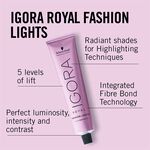 Schwarzkopf Professional Igora Royal Fashion Lights Permanent Hair Colour - Copper L-77 60ml