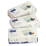 Sibel White Powder Free Latex Disposable Gloves, Small, Pack of 100