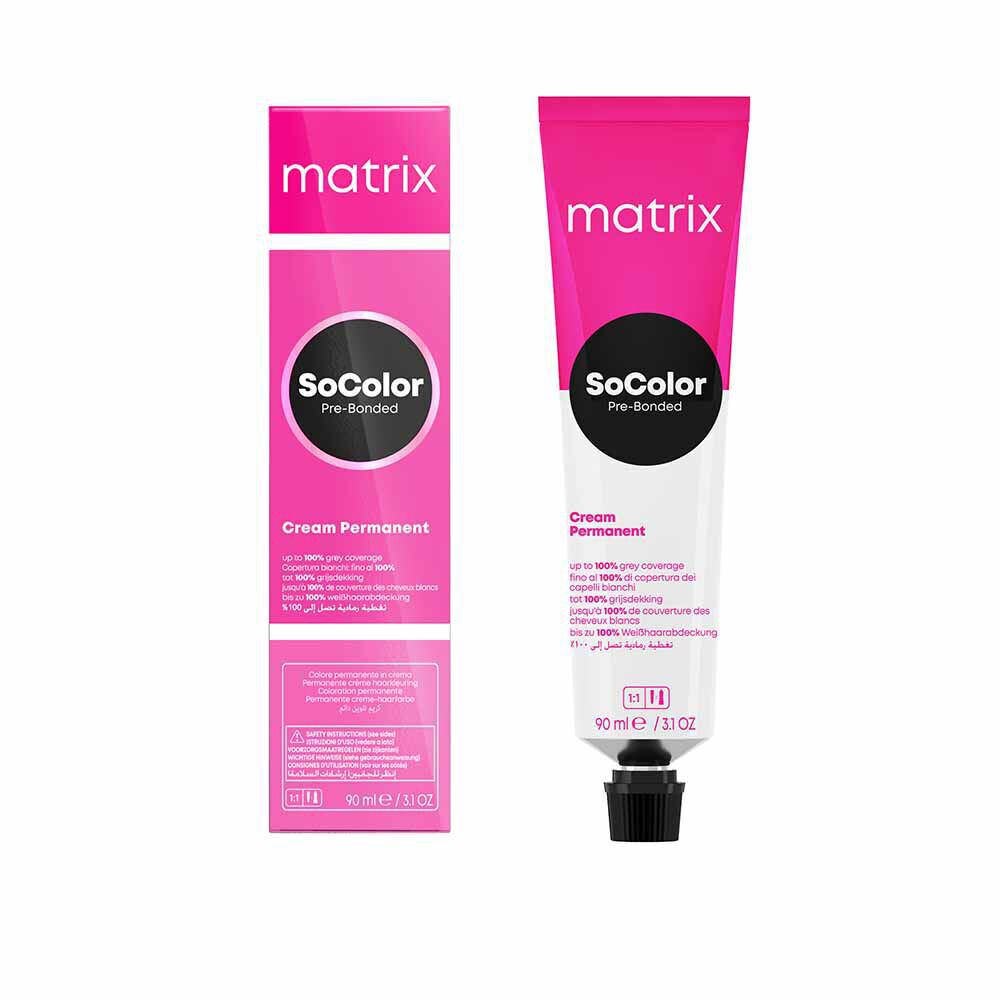 Matrix SoColor Pre-Bonded Permanent Hair Colour Blended Natural 6NV 90ml