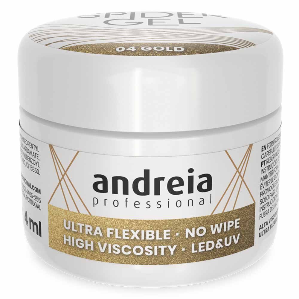 Andreia Professional Spider Gel 04 Gold, 4ml