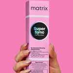 Matrix Super Sync Pre-Bonded Glossing Alkaline Demi-Permanent Hair Colour SPV Violet Cool 90ml