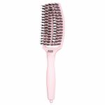 Olivia Garden Care Ionic Fingerbrush Hair Brush - Pastel Pink