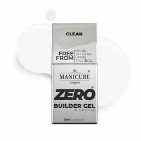 The Manicure Company Zero&trade; Builder Gel In A Bottle - Clear 15ml