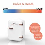 StylPro Beauty Fridge - White & Rose Gold