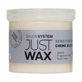 Just Wax Sensitive Pure Silk Cr&egrave;me Strip Wax 425g