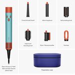 Dyson Airwrap i.d.&trade; Multi-styler and Dryer, Straight+Wavy Hair - Ceramic Patina and Topaz