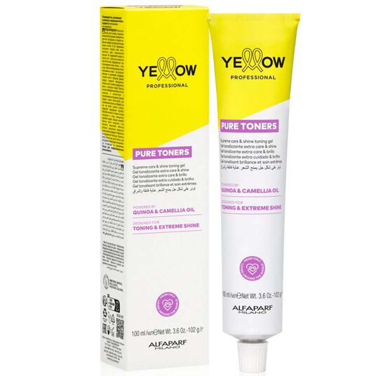 Yellow Professional Pure Toners .1 Metallic Ash 100ml