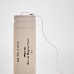Brow Code Charcoal Mapping Thread - White 30m