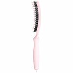 Olivia Garden Care Ionic Fingerbrush Hair Brush - Pastel Pink