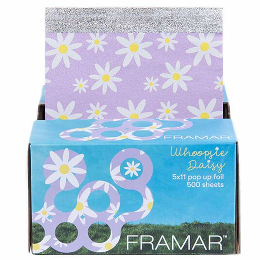 Framar Whoopsie Daisy Pop-Up Hair Foil Sheets, 5x11 inch, Pack of 500