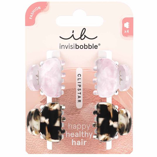 Invisibobble Clipstar Petit Love, Pack of 4