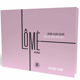 L&ocirc;m&eacute; Paris Acidic Gloss Demi-Permanent Colour Shade Chart