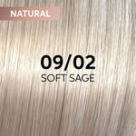 Wella Professionals Shinefinity Zero Lift Glaze - 09/02 Natural Soft Sage 60ml