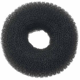 Sibel Bun Ring Nylon Black 9cm