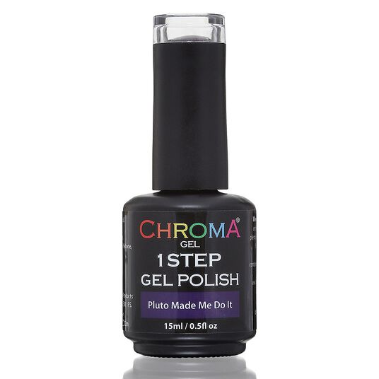 Chroma Gel One Step Gel Polish - Pluto Made Me Do It 15ml