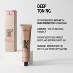 Schwarzkopf Professional BlondMe Deep Toning Permanent Hair Colour - Deep Chestnut 60ml