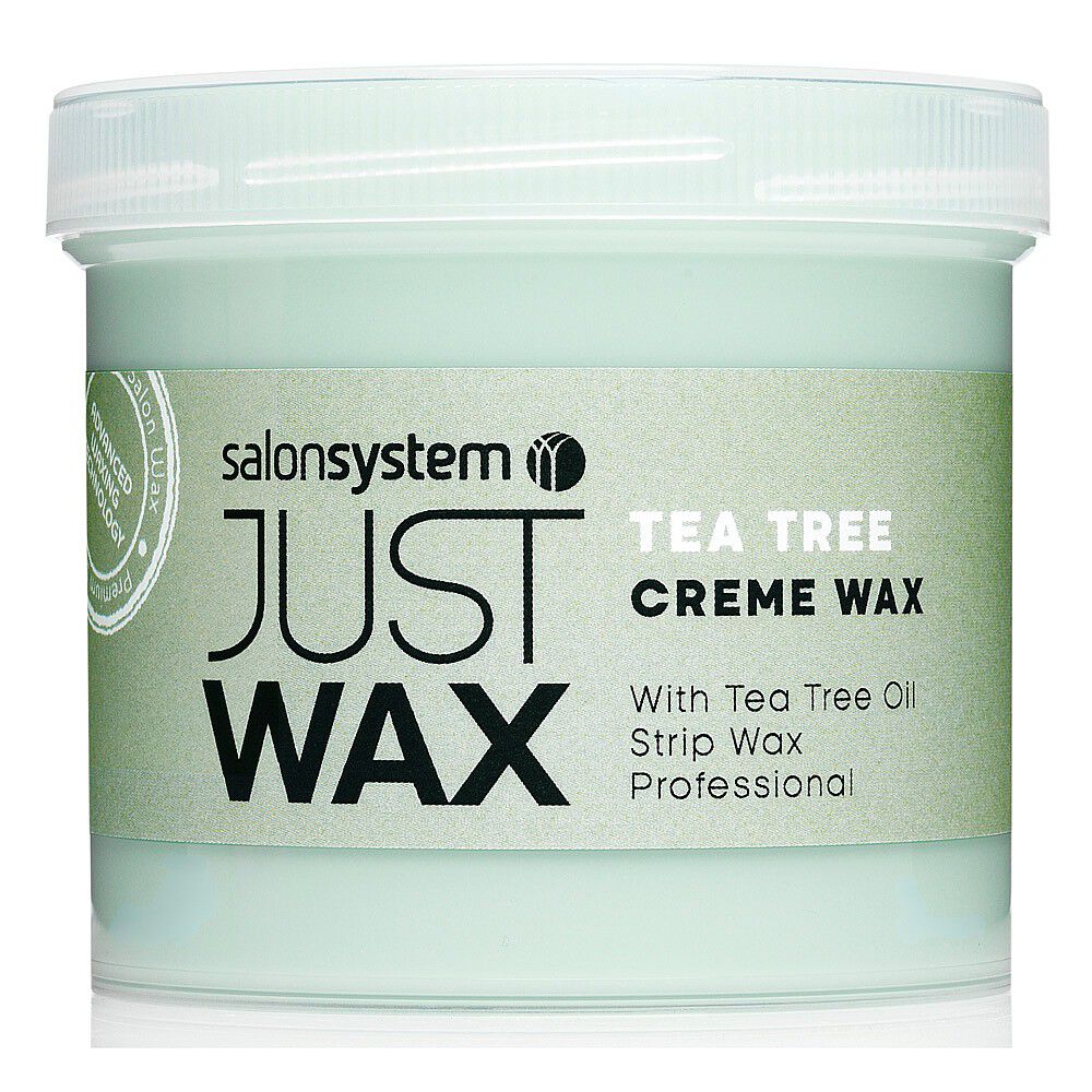Just Wax Tea Tree Cr&egrave;me Strip Wax 450g