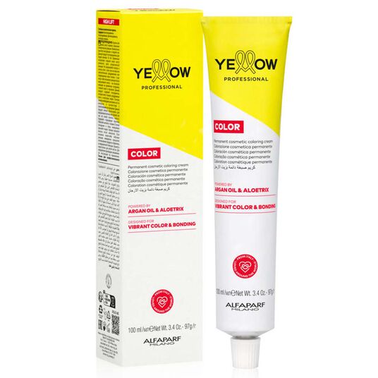 Yellow Professional Permanent Hair Colour 4.1 Medium Ash Brown&nbsp; 100ml