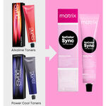 Matrix SoColor Sync Pre-Bonded Alkaline Toner, Mocha Palette - 7MC 90ml