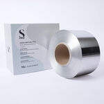S-PRO Premium Silver Aluminium Highlighting Foil Roll, 18 microns, 10cm x 1000m