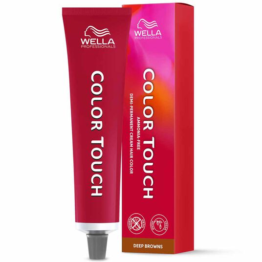 Wella Professionals Color Touch Demi-Permanent Hair Colour - 8/73 Light Blonde Brown Gold 60ml