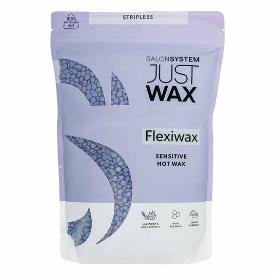 Just Wax Flexiwax Sensitive Lavender & Aloe Stripless Hot Wax Beads 700g
