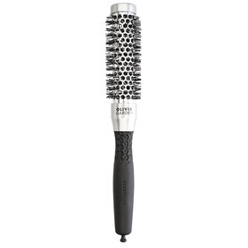Olivia Garden Essential Blowout Classic Silver Round Hair Brush 25mm