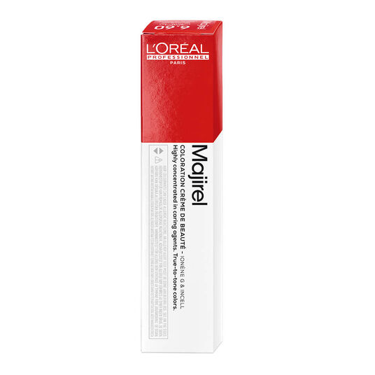 L'Or&eacute;al Professionnel Majirouge Carmilane Permanent Hair Colour - 5.60 Intense Light Red Brown 50ml
