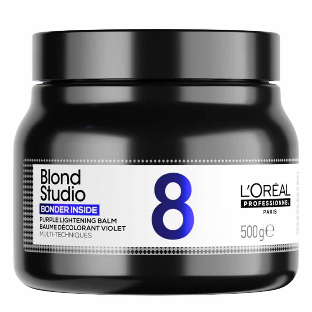 L&rsquo;Oreal Professionnel Blond Studio 8 Purple Lightening Balm 500g