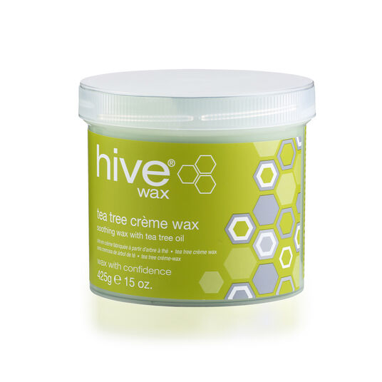 Hive of Beauty Tea Tree Cr&egrave;me Wax 425g