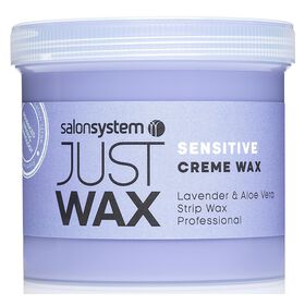 Just Wax Sensitive Lavender & Aloe Vera Cr&egrave;me Strip Wax 450g