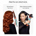 Dyson Airwrap i.d.&trade; Multi-styler and Dryer, Straight+Wavy Hair - Ceramic Patina and Topaz