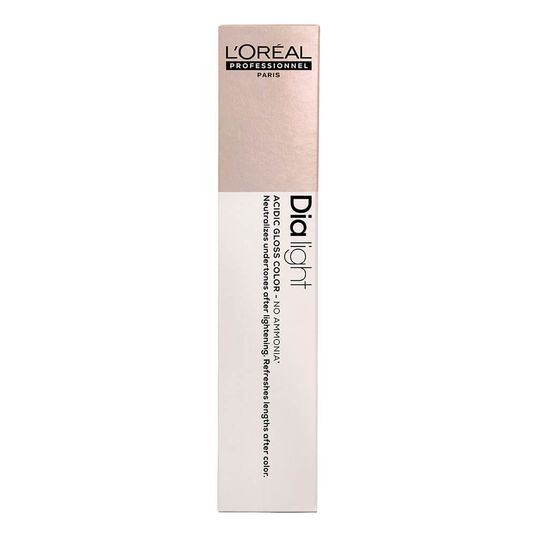 L'Or&eacute;al Professionnel Dia light Demi Permanent Hyaluronic Acidic Gloss Hair Colour - 10.32 Lightest Natural Golden Blonde Milkshake 50ml