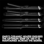 ghd Chronos Curve Classic Tong, Black