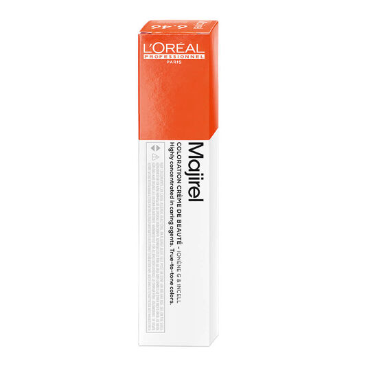 L'Or&eacute;al Professionnel Majirel Permanent Hair Colour - 7.45 Copper Mahogany Blonde 50ml