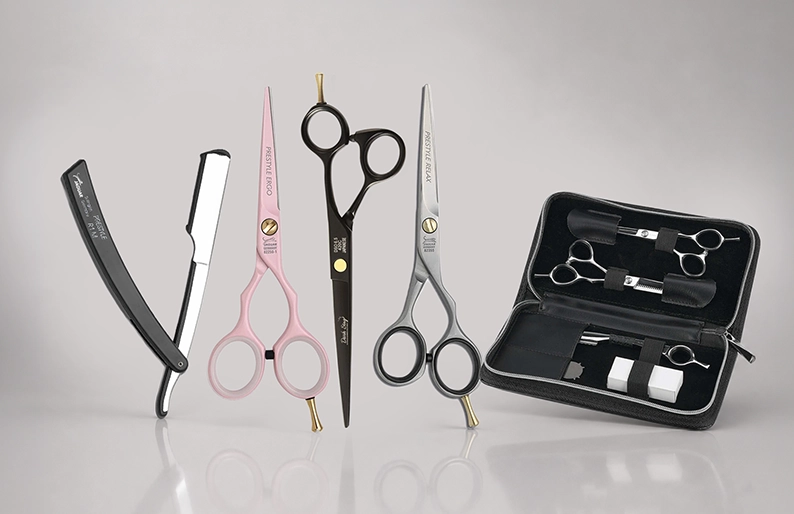 Save on hairdressing scissors and razors from Jaguar, Saiza and Dark Stag.