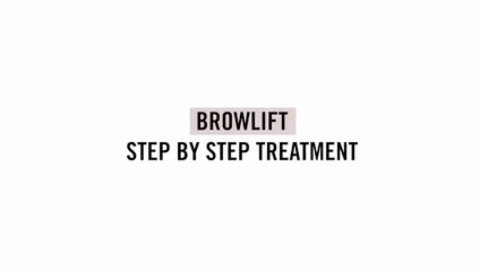 Salon System Brow Lift