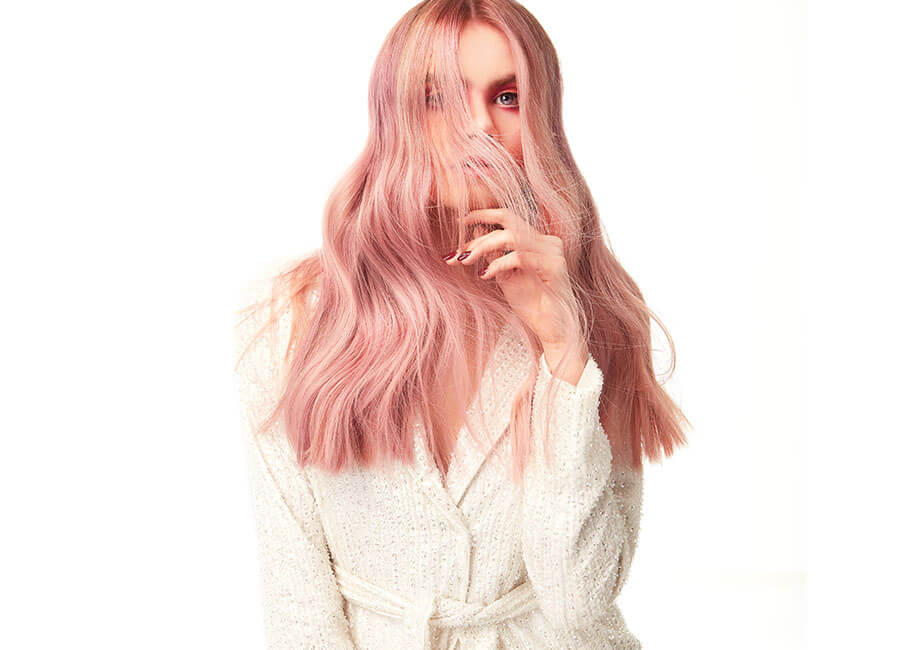 Wunderbar Freestyle Hair Colour pink model image