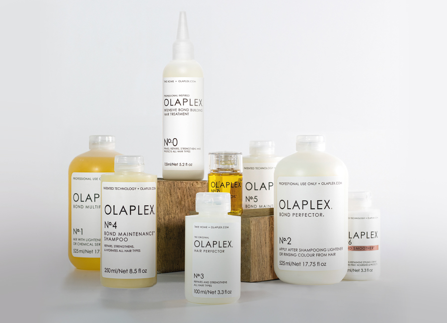 A guide to using Olaplex A collection of Olaplex products